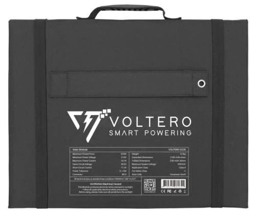 Зарядний пристрій на сонячній батареї Voltero S200 200W (8720828063125)