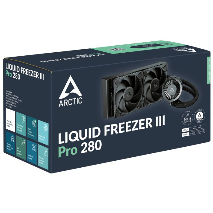 Arctic Liquid Freezer III Pro 280 Black (ACFRE00179A)