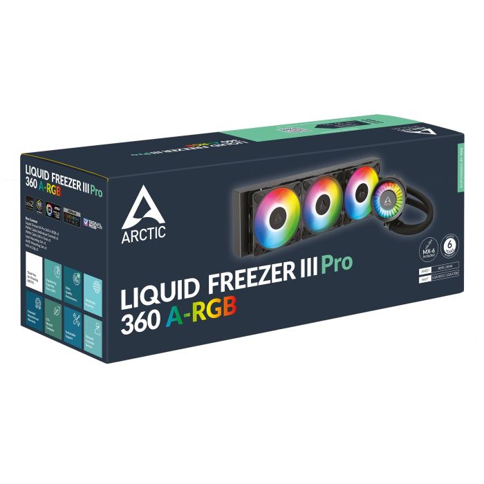 Arctic Liquid Freezer III Pro 360 A-RGB Black (ACFRE00184A)
