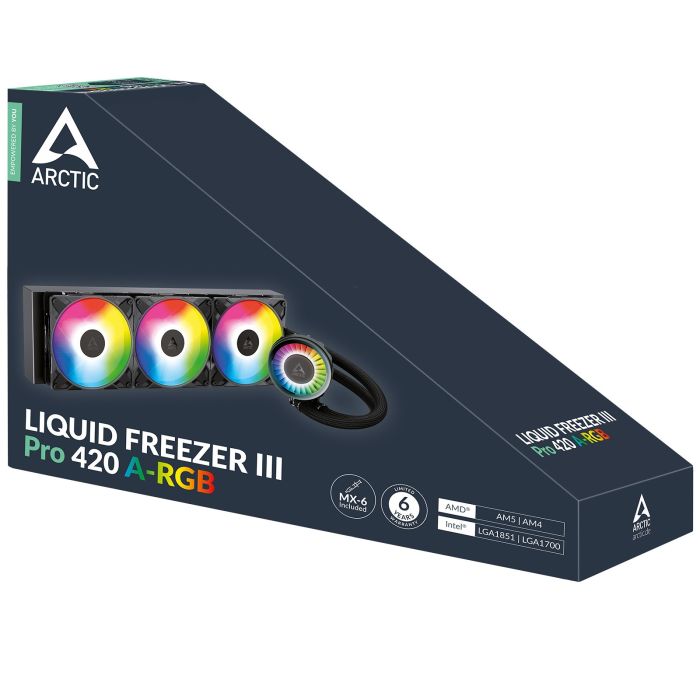 Arctic Liquid Freezer III Pro 420 A-RGB Black (ACFRE00185A)