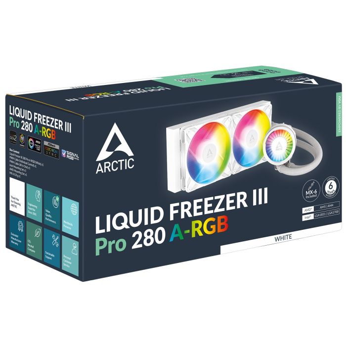 Arctic Liquid Freezer III Pro 280 A-RGB White (ACFRE00187A)