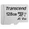 Transcend 128 GB microSDXC UHS-I U3 300S + SD Adapter TS128GUSD300S-A