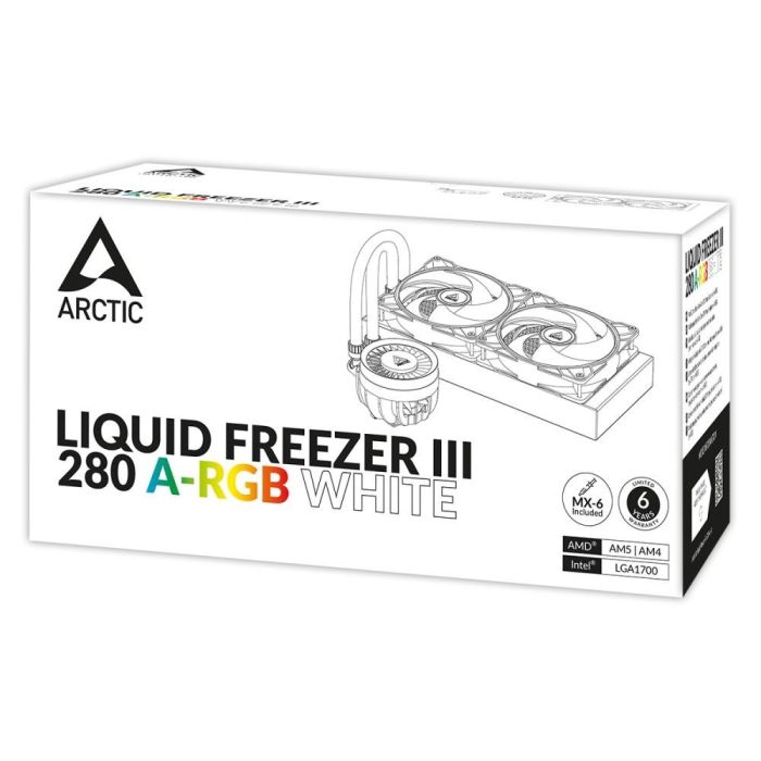 Arctic Liquid Freezer III 280 A-RGB White (ACFRE00151A)