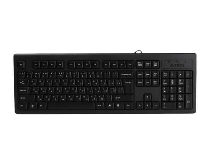 A4Tech X-slim KRS-83 Black USB