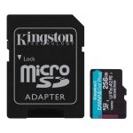 Kingston 256 GB microSDXC Canvas Go! Plus UHS-I U3 V30 A2 Class 10 + Adapter (SDCG4/256GB) Kingston 256 GB microSDXC Canvas Go! Plus UHS-I U3 V30 A2 Class 10 + Adapter (SDCG4/256GB)