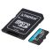 Kingston 128 GB microSDXC Canvas Go! Plus UHS-I U3 V30 A2 Class 10 + SD-adapter (SDCG4/128GB)