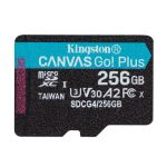 Kingston 256 GB microSDXC Canvas Go! Plus UHS-I U3 V30 A2 Class 10 (SDCG4/256GBSP) Kingston 256 GB microSDXC Canvas Go! Plus UHS-I U3 V30 A2 Class 10 (SDCG4/256GBSP)