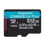 Kingston 512 GB microSDXC Canvas Go! Plus UHS-I U3 V30 A2 Class 10 (SDCG4/512GBSP) Kingston 512 GB microSDXC Canvas Go! Plus UHS-I U3 V30 A2 Class 10 (SDCG4/512GBSP)