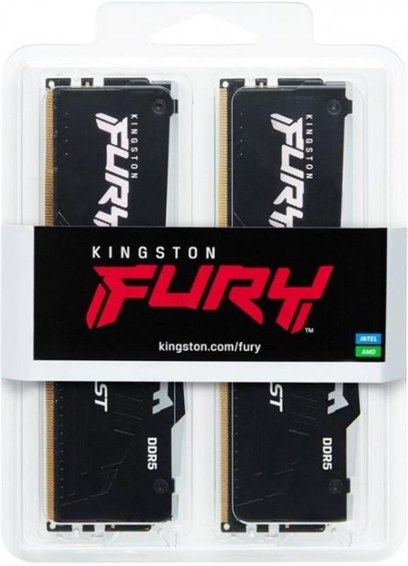 Kingston FURY 32 GB (2x16GB) DDR5 5600 MHz FURY Beast RGB (KF556C36BBEAK2-32)
