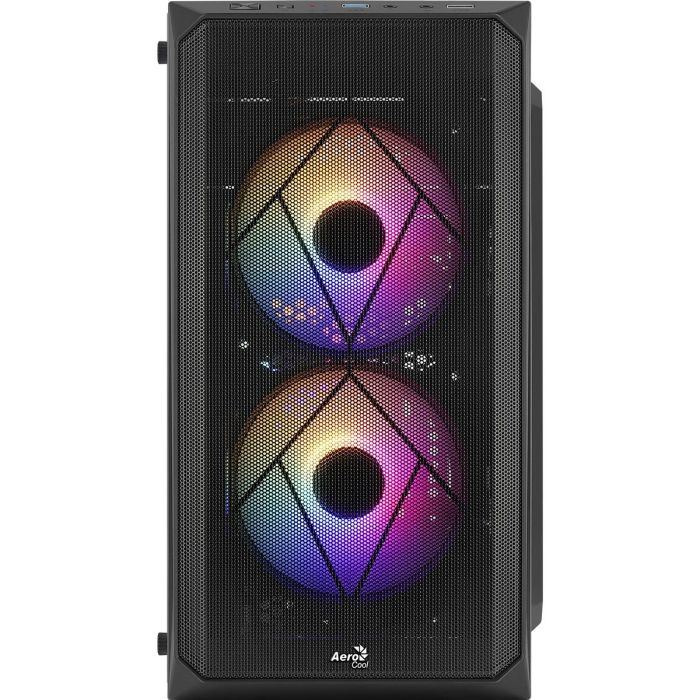 Aerocool CS-107-A-BK-v2 (ACCS-PC14032.11)  Black 600W