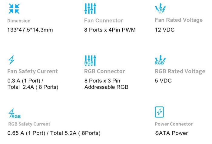 Реобас PCCooler ARGB Hub-H01