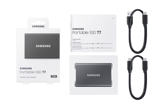 Samsung T7 1 TB Titan Gray (MU-PC1T0T/WW)