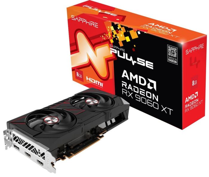 Sapphire Radeon RX 9060 XT 8GB PULSE GAMING OC (11350-04)