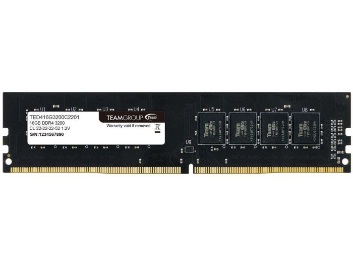 TEAM 16 GB DDR4 3200 MHz Elite (TED416G3200C2201)