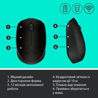 Logitech M171 Black (910-00442)