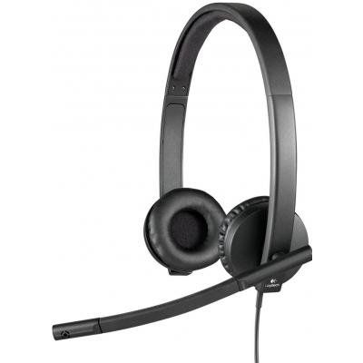 Logitech H570e Stereo Black (981-000575)