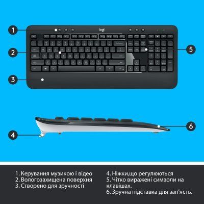 Logitech MK540 Advanced (920-008685, 920-008686)
