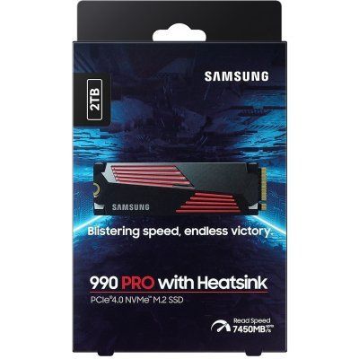 Samsung 990 PRO with Heatsink 2 TB (MZ-V9P2T0GW)