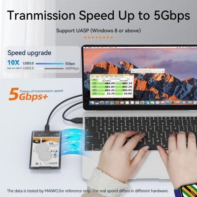 Maiwo K2510 2.5" SATA to USB 3.1 (6910053145013)