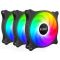 PCCooler FX 120 ARGB Black 3-Pack (F3-C120BKAM3-GL)