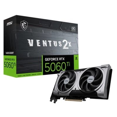 MSI GeForce RTX 5060 Ti 16G VENTUS 2X OC PLUS (G506T-16V2CP)