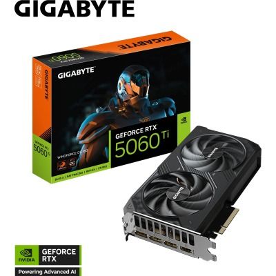 GIGABYTE GeForce RTX 5060 Ti WINDFORCE OC 16G (GV-N506TWF2OC-16GD)