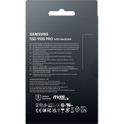 Samsung 9100 PRO 1 TB with Heatsink (MZ-VAP1T0CW)