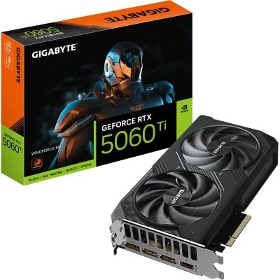 GIGABYTE GeForce RTX 5060 Ti WINDFORCE 8G (GV-N506TWF2-8GD)