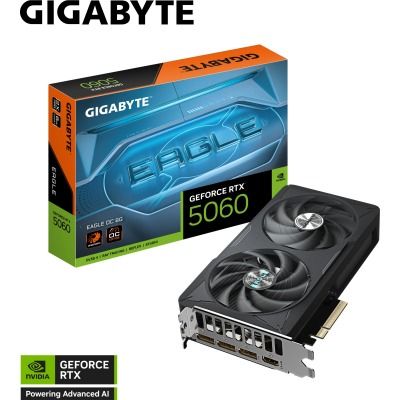 GIGABYTE GeForce RTX 5060 EAGLE OC 8G (GV-N5060EAGLE OC-8GD)
