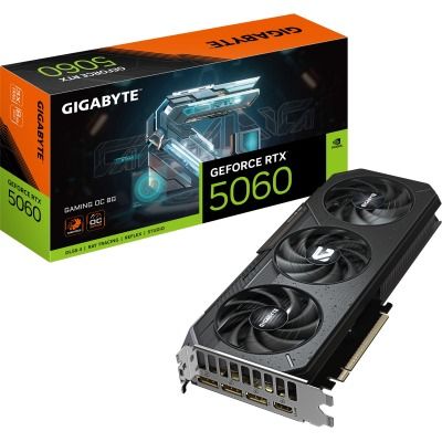 GIGABYTE GeForce RTX 5060 GAMING OC 8G (GV-N5060GAMING OC-8GD)