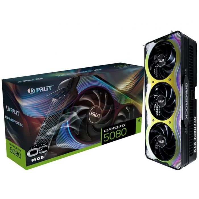 Palit GeForce RTX 5080 GameRock OC (NE75080T19T2-GB2030G)