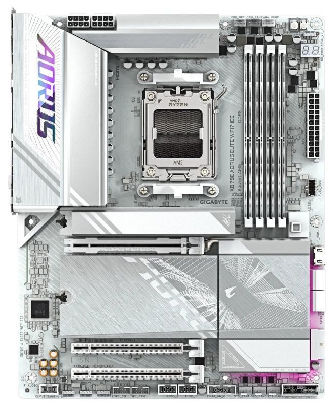 GIGABYTE X870E AORUS ELITE WIFI7 ICE